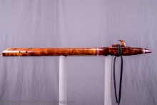 Honduran Rosewood Burl Native American Flute, Minor, Low E-4, #K4F (10)